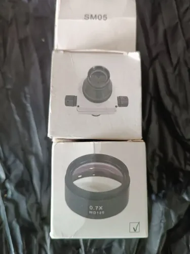 Lentes microscópio 