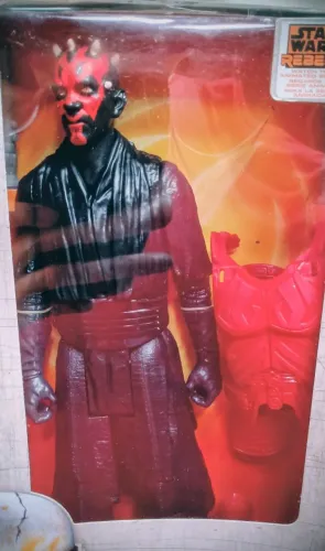 Darth Maul Star Wars Episódio 1 Revels Hasbro 30cm Original Disney Raro Lacrado de Fábrica