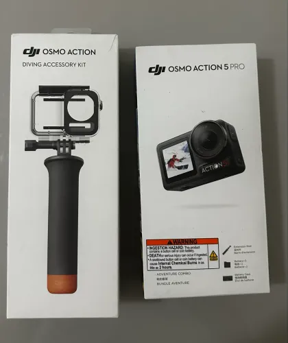 DJI Osmo Action 5 Pro Combo Adventure + Kit Mergulho