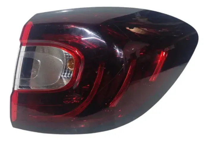 Lanterna Traseira Direita Captur 2017 2018 A 2024 (canto) Direito/passageiro Vermelho