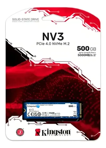 SSD M.2 NVMe Kingston NV3 500 GB