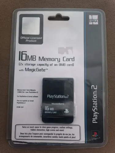 Memory Card 16mb - Playstation 2 Original - Katana