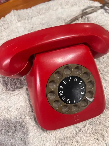 Telefone vintage colecionador