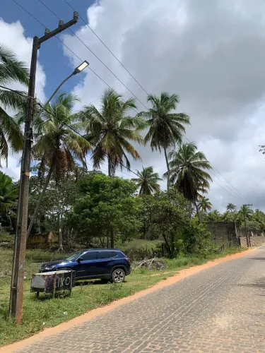 Terreno em rua calçada, 1 km do Trevo de Pium 15x40