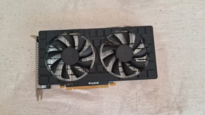 RX 580 8GB Dual Fan Backplate Placa de Vídeo