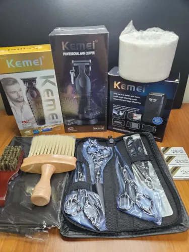 Kit barbeiro novo