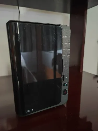 NAS SYNOLOGY DS213 PARA DOIS DISCOS