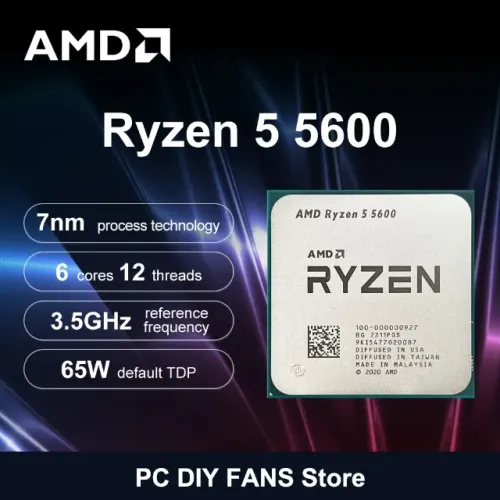 Vendo Processador AMD Ryzen 5 5600