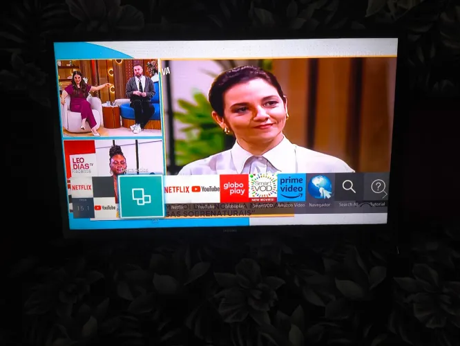 Tv smart Samsung 32 polegadas com wi-fi funcionando perfeitamente 