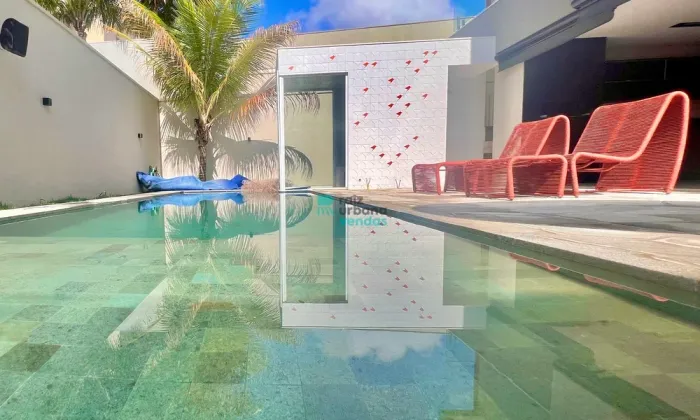 Sobrado 4 Suítes | 440 m² | Piscina Aquecida | Sauna | Suíte Máster com Banheiro em Mármor