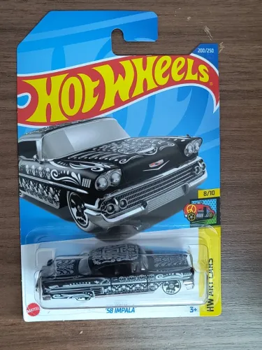 Hot Wheels 58 Impala T Hunt Art Cars Miniat Low Rider L 2022