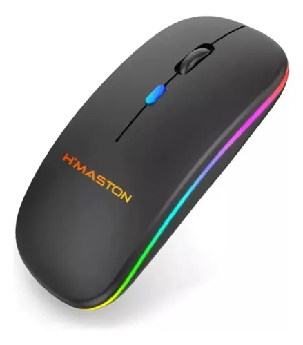 Mouse Sem Fio Bluetooth Hmaston E-1300 Pro Recarregável Loja Coimbra Computadores Entrega