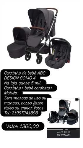Carrinho de bebê ABC DESIGN 