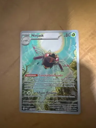 Carta Pokémon ninjask Art rara