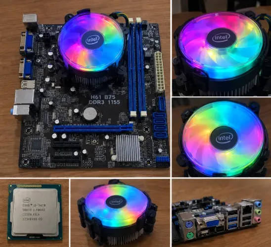Placa mãe é processador