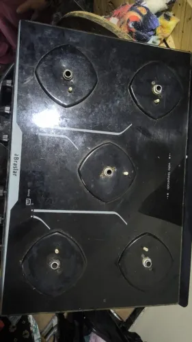 Fogão gás 5 bocas Braslar funcionando perfeitamente. <br>700,00