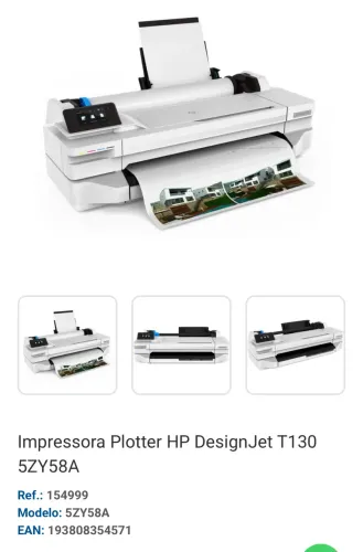 Ploter hp t130 nova