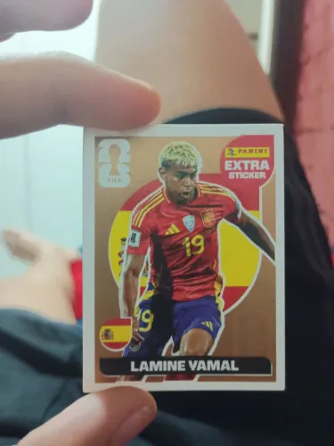 Figurinha legend álbum 2026, lamine yamal BRONZE, mais barato impossível