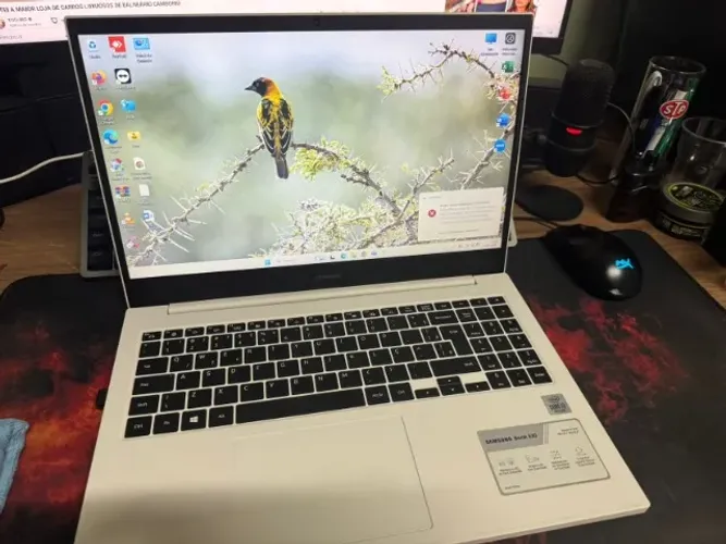 Notebook Samsung 15" - Ideal para trabalho e estudos