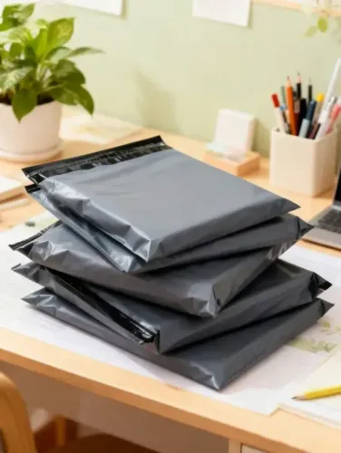 Embalagem Envelope Plástico Preto para Envio 100 unidades