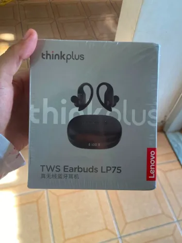 Fone de ouvido bluetooth top lenovo lp75