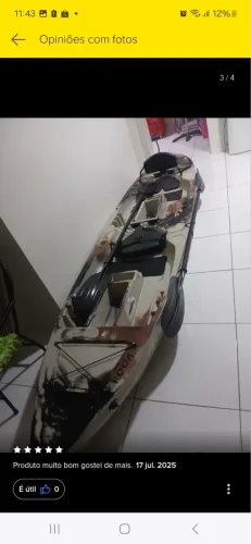 Caiaque de pesca dois lugares