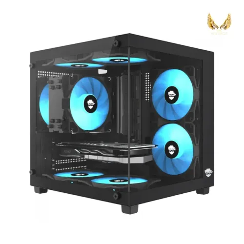 PC GAMER - Ryzen 5 5500 + RX 580 + 16GB de RAM + SSD - Fly Tech BR (Jogos na descrição)