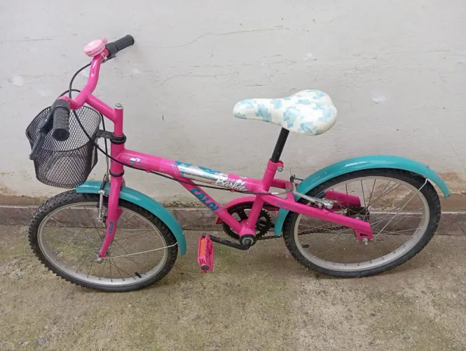 Bicicleta Caloi Barbie Aro20.