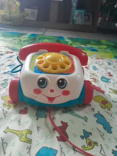 Telefone brinquedo infantil fisher price