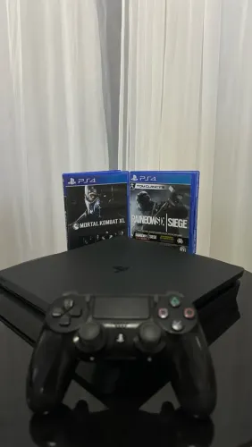 PS4 SLIM 1 TERA + JOGOS