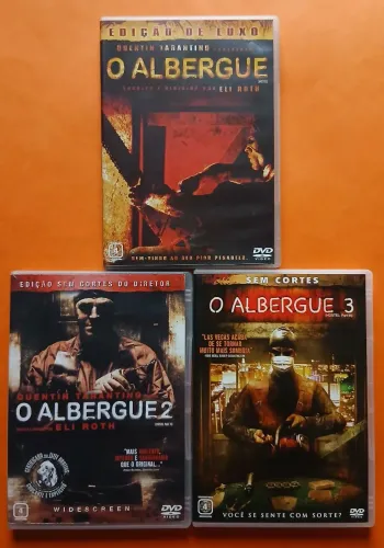 Dvd O Albergue 1, 2 e 3 - Quentin Tarantino