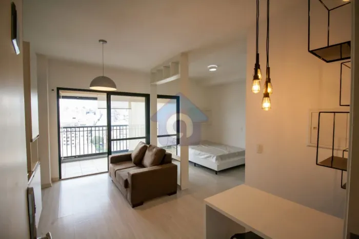 Apartamento para locação na Bela Vista, São Paulo-SP: 1 quarto, 1 banheiro, 1 vaga de gara