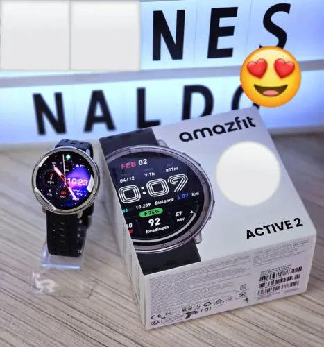 Amazfit Active 2 GPS e Mapas Offline Novo com garantia