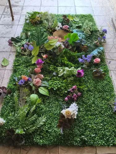 Jardim vertical artificial