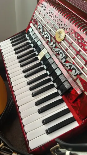 Acordeon sanfona gaita 120 baixos Villaggi