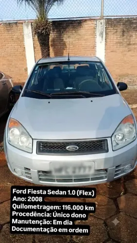 Ford Fiesta Sedan 1.0 8V Flex 4P 2008