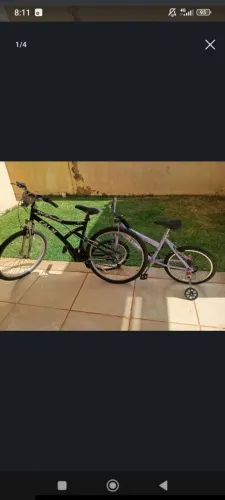 Bicicketa caloi + Bike infantil.