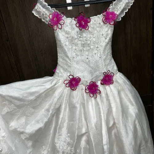 Vestido branco infantil Daminha / Batizado