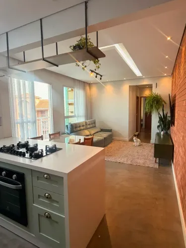 Exuberante apartamento 3 dorm 76m suite em Santana de Parnaíba