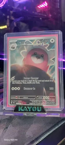 Carta Pokémon Bewear ilustração rara Idioma inglês