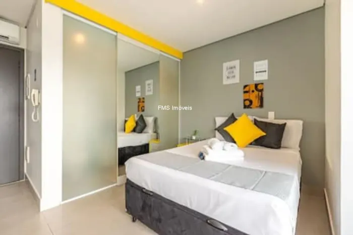 Studio mobiliado para locação na Vila Olímpia com 25m2