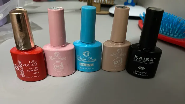 Esmaltes em gel 