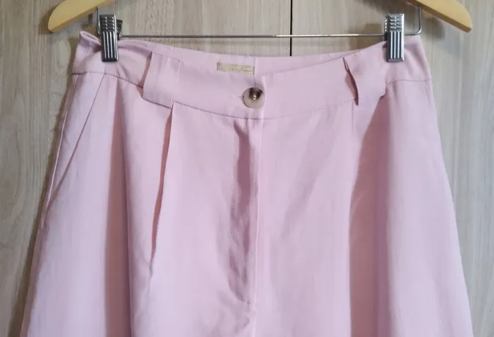 Calça Calça Alfaiataria Rosa-Nº 40