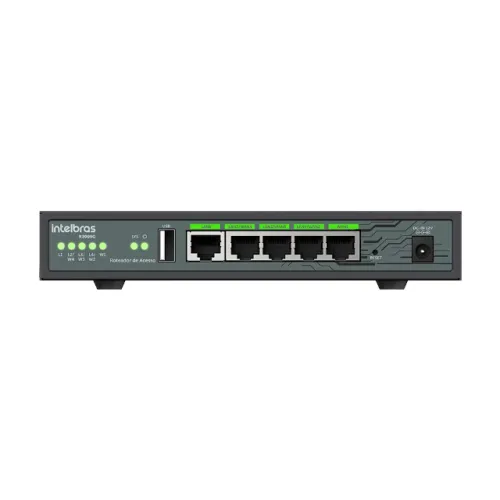 Roteador de Acesso Gerenciável 5 Portas Gigabit Ethernet R3005G