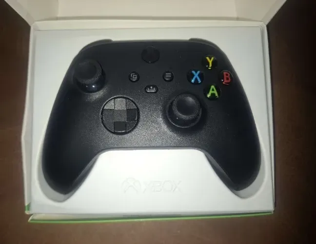 Controle Original Xbox One Series S/X Preto Caixa