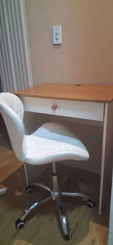 Venda mesa e cadeira giratória slim