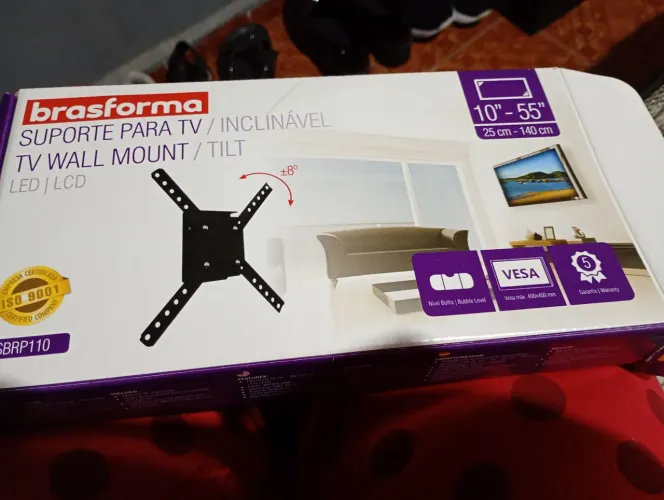 Vendo supeore para tv inclinável nunca usado comprei errado