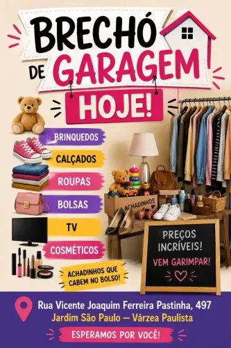 Brechó de garagem