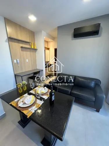 Apartamento Mobiliado com 40m² no Bairro Saraiva