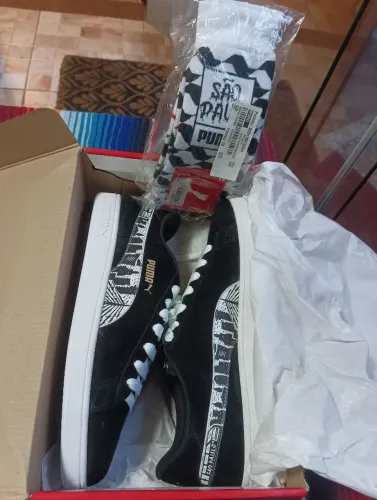 Conjunto Tenis Puma V2 SP BDP e meia Puma SP 